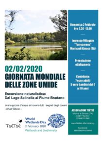 Escursione dal Lago Salinella al fiume Bradano @ Marina di Ginosa