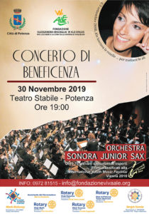 Concerto di Beneficenza Orchesta Sonora Junior Sax @ Potenza